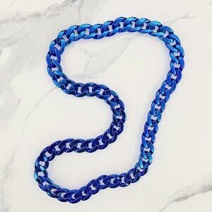 # 609 Hip Hop Necklace Halloween Christmas Team Jewelry Necklace. Pop style